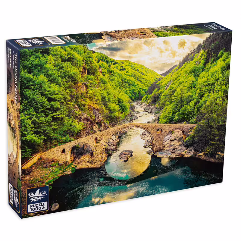 Пъзел Black Sea от 1000 части - Дяволският мост, Владислав Терзийски