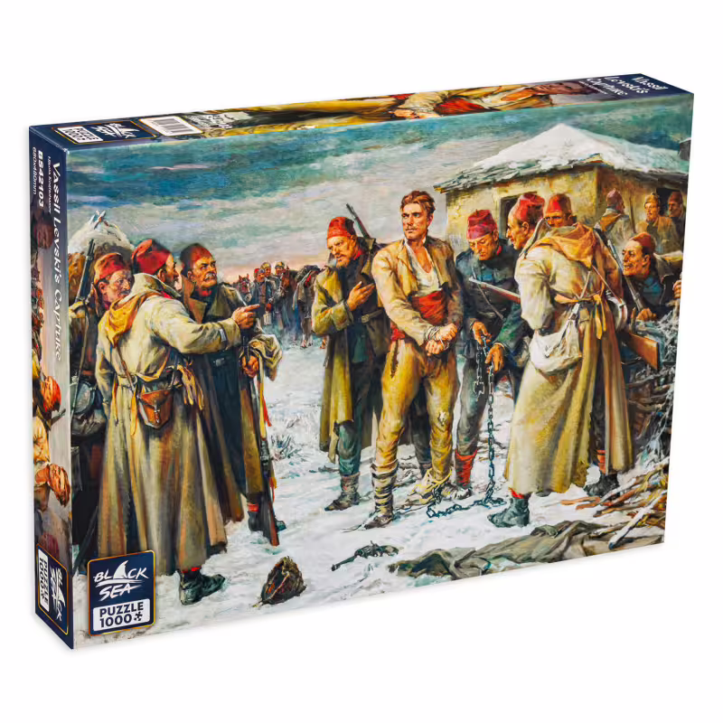 Пъзел Black Sea от 1000 части - Залавянето на Васил Левски, Никола Кожухаров