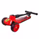 Детска сгъваема тротинетка Ferrari с три колела &ndash; червена