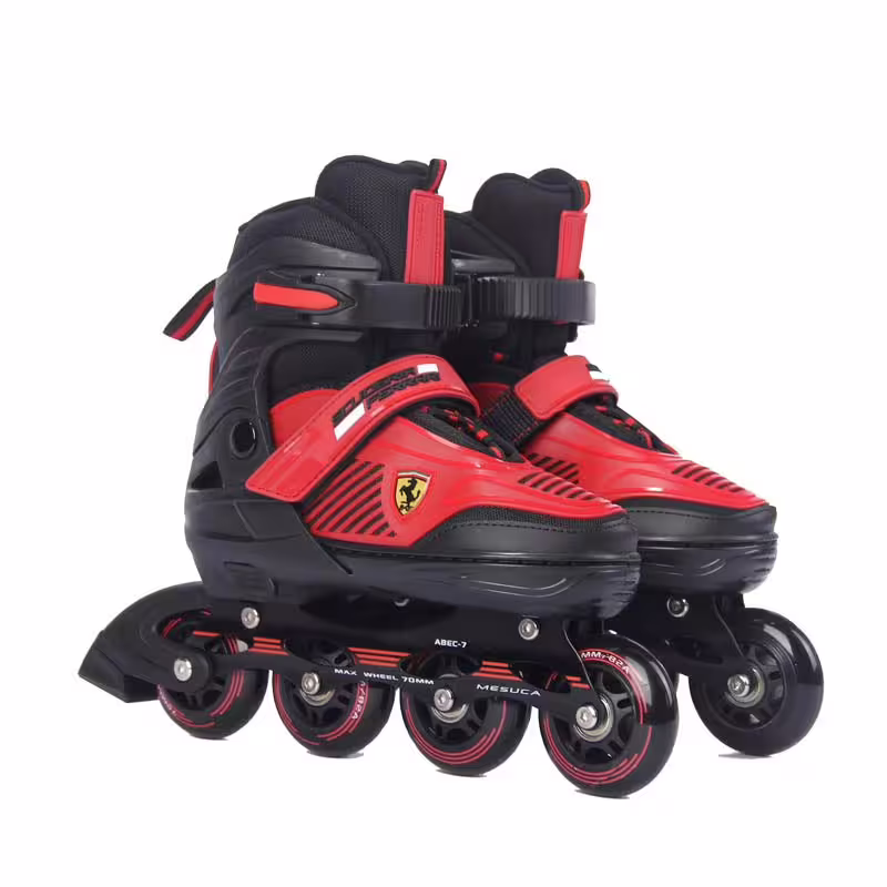 Детски ролери Ferrari, 35-38 номер, серия FK17 &ndash; черни