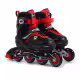 Ролери Ferrari за деца, 31-34 номер, серия FK16 &ndash; черни