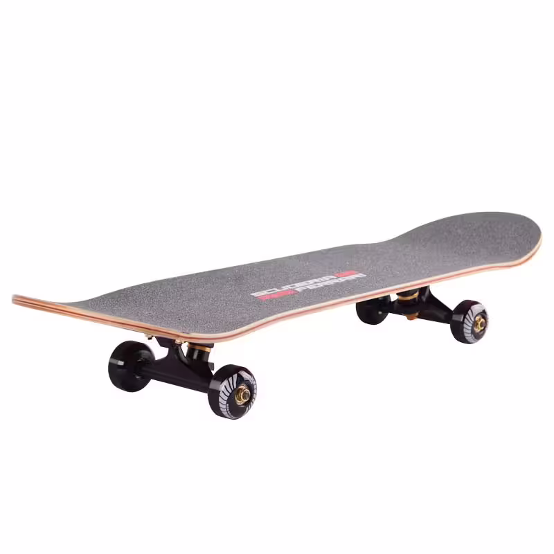 Скейтборд Ferrari за деца и възрастни със състезателен принт &ndash; червен