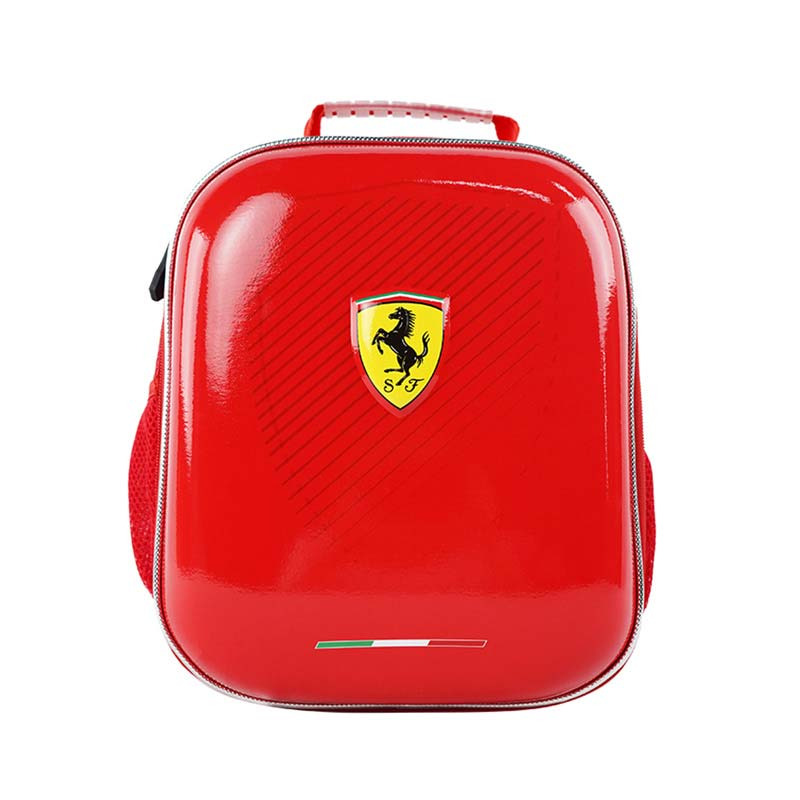 Детска раница Ferrari с футболна топка – червен комплект