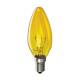 Лампа свещ, жълта, цокъл E14, 220V, 40W