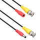 Кабел DeTech, CCTV, BNC+DC, 40m, Черен - 18379