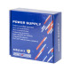 Импулсен захранващ блок No brand, 12V/5A, 4 Изхода, Метална кутия, Сив - 342