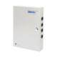 Импулсен захранващ блок No brand, 12V/10A, 18 Изхода, Метална кутия, Сив - 345