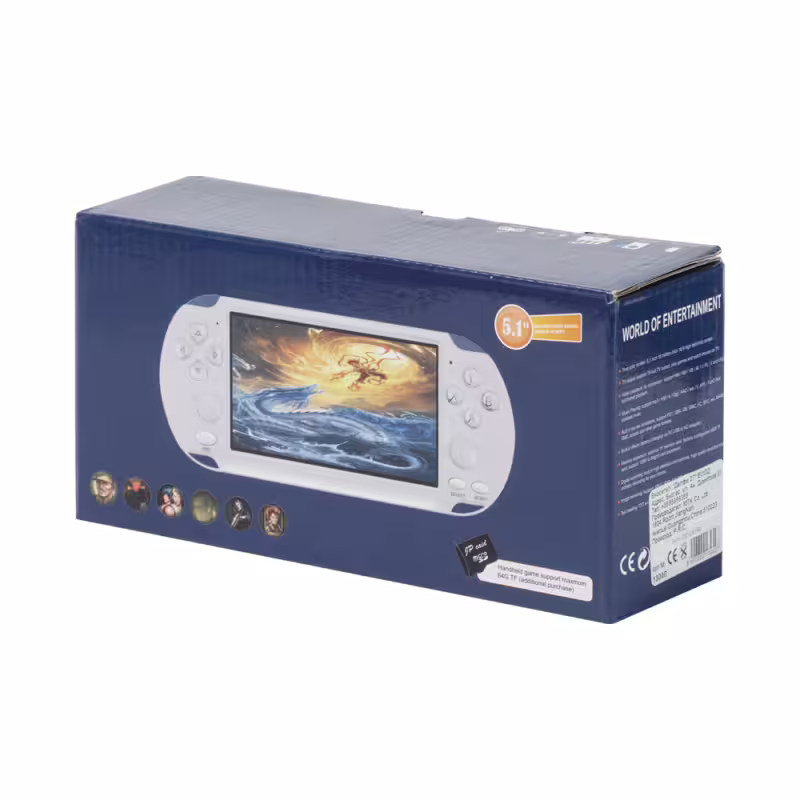 Преносима игрова конзола No brand X9-S Plus, 5.1", 10000 Вградени игри, Черен - 13040