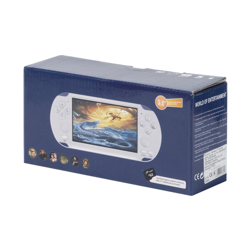 Преносима игрова конзола No brand X9-S Plus, 5.1", 10000 Вградени игри, Черен - 13040