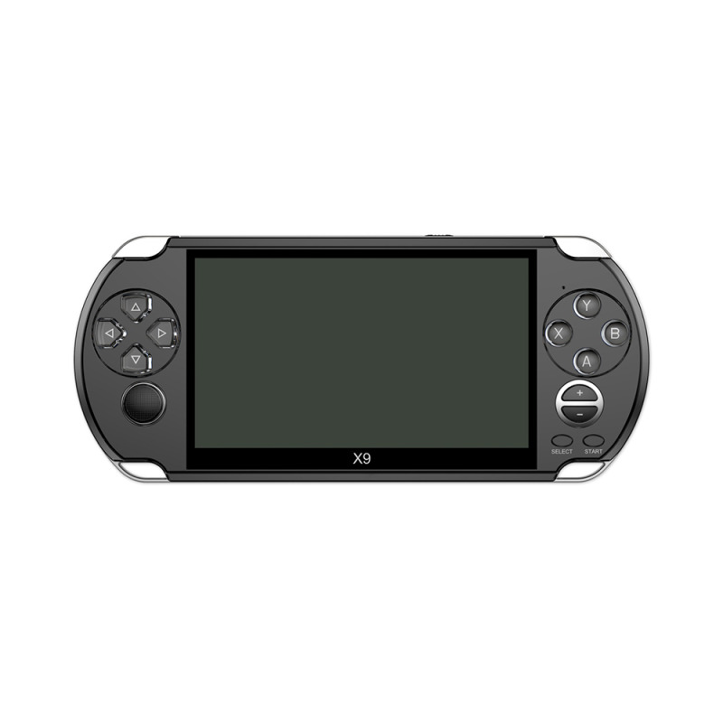 Преносима игрова конзола No brand X9-S Plus, 5.1", 10000 Вградени игри, Черен - 13040