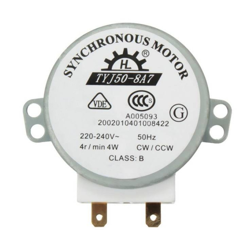 Електрическо моторче TYJ50-8A7, микровълнова фурна, 220V, 4W, 4RPM
