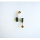 Въглено-графитна четка с пружина и накрайник профил 5x10x16mm