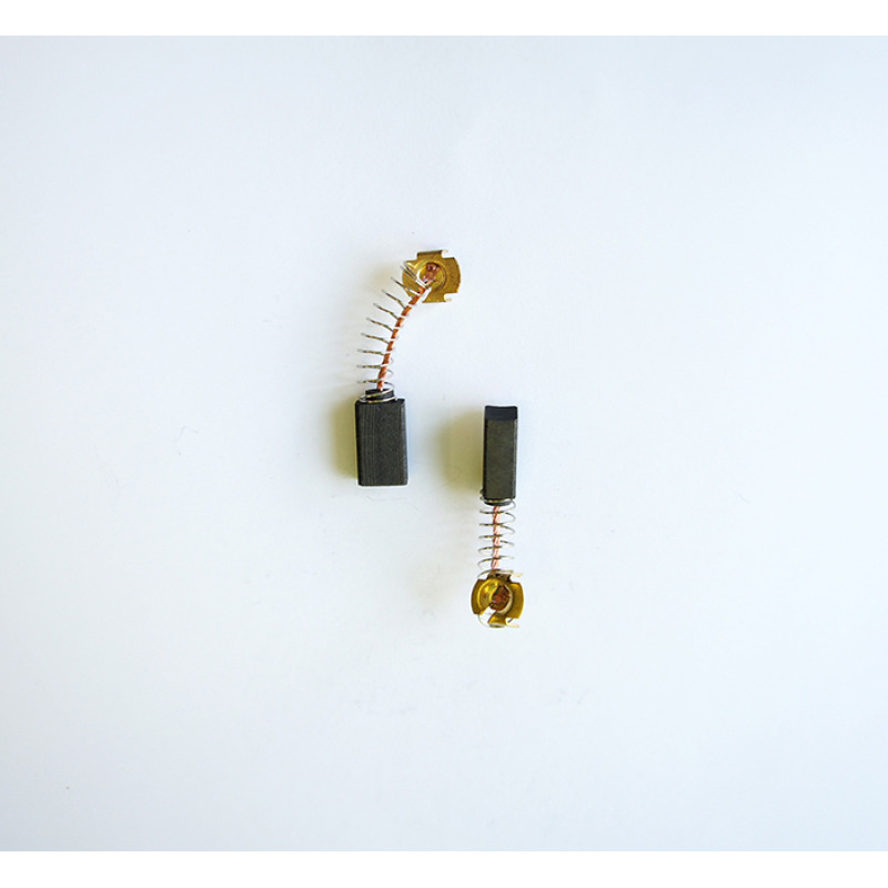 Въглено-графитна четка с пружина и накрайник профил 5x10x16mm