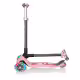 Tротинетка с родителски контрол, Go Up Deluxe Fantasy Lights &ndash; пастелно розова