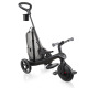 Детска триколка Globber Explorer Trike 4 в 1 Deluxe Play – черна