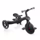 Детска триколка Globber Explorer Trike 4 в 1 Deluxe Play &ndash; черна