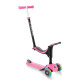 Тротинетка Globber 4 в 1 със степенки, GO UP Sporty Plus Lights – наситено розова