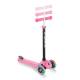 Тротинетка Globber 4 в 1 със стабилизатор, GO UP Sporty Plus Lights – наситено розова