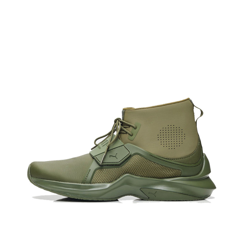 PUMA x Rihanna The Trainer Hi Fenty Shoes Green