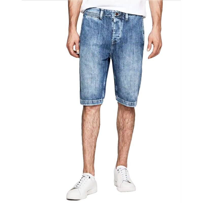 PEPE JEANS Trade Pinstripe Shorts Denim