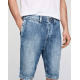 PEPE JEANS Trade Pinstripe Shorts Denim