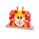 Дървен пъзел - кубчета Лъвче