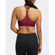 ADIDAS Don't Rest Alphaskin Padded 3-Stripes Bra Red