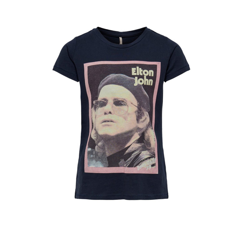 ONLY x Elton John Printed Tee Navy