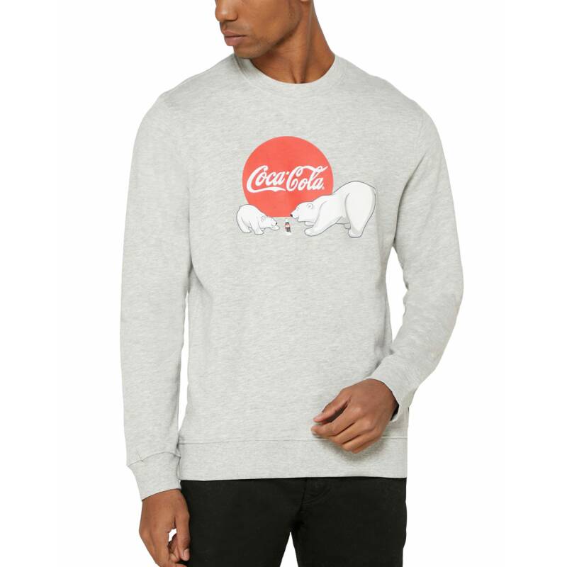 ONLY&SONS Coca Cola Sweatshirt  Grey