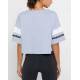 REEBOK Meet You There Colorblock Tee Blue