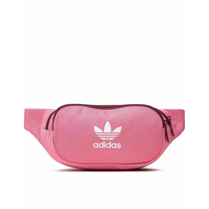 ADIDAS Adicolor Branded Webbing Waist Bag Pink