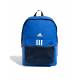 ADIDAS Classic Badge of Sport 3-Stripes Backpack Blue