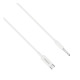 Аудио кабел за музика ET-AUX29, Type-C(м), 3,5mm JACK(м), бял, 1m