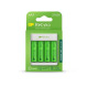 Мрежово зарядно Recyko, акумулаторни батерии, 4xAA, 2100mAh