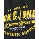 JACK&JONES Essential Logo Sweat Hoodie Black