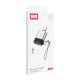 Преходник Earldom ET-OT64, USB F към Type-C, OTG, Сребрист - 40209