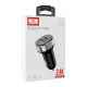 Зарядно устройство за кола Earldom ES-CC14, 1xUSB, 1xType-C, С PD Type-C кабел, Черен - 40244
