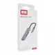 USB хъб Earldom ET-HUB10, Type-C, 3 Порта, USB 3.0, Сив - 40217