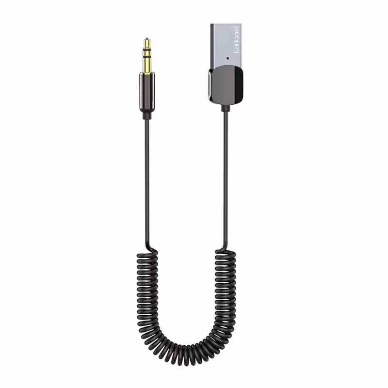 Bluetooth аудио приемник Earldom ET-M64, 3.5mm, Черен &ndash; 17718