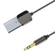 Bluetooth аудио приемник Earldom ET-M64, 3.5mm, Черен – 17718