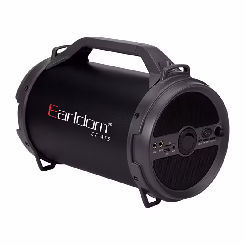 Тонколона Earldom ET-A15, Караоке, Bluetooth, USB, FM, AUX, Черен - 22201