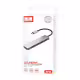 Докинг станция Earldom ET-W18, Type-C към 3xUSB 3.0, SD, MicroSD, HDMI, Сив - 40232
