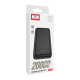 Преносима батерия Earldom ET-PB50. 20000mAh, Черен - 87058