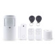 Смарт алармена система No brand PST-G30, 8в1, GSM, Wi-Fi, Tuya Smart, Бял - 91014