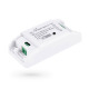 Смарт превключвател No brand PST-WF-S1, 1 канал, 220V, 10A, Wi-Fi, Tuya Smart, Бял - 91019
