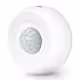 Смарт сензор No brand PST-HW400B, За движение, PIR, 360 градуса, Wi-Fi, Tuya Smart, Бял - 91004