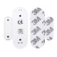 Смарт сензор No brand PST-WD002, За врата/прозорец, Wi-Fi, Tuya Smart, Бял - 91001
