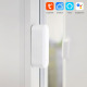 Смарт сензор No brand PST-WD002, За врата/прозорец, Wi-Fi, Tuya Smart, Бял - 91001