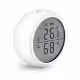 Смарт сензор No brand PST-WSD400B, За температура и влажност, LCD екран, Wi-Fi, Tuya Smart, Бял - 91010