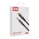 Аудио кабел Earldom ET-AUX53, 3.5mm към Type-C, 1.0м, Черен - 40222